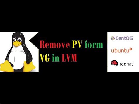 lvm remove pv from vg.